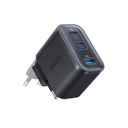 Anker Nano Nätverksladdare, 70W, 3.5A, 1 x USB-A - 2 x USB-C, Svart A121AL11