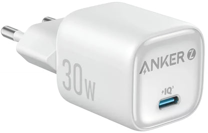 Anker Zolo Network Charger, 30W, 3A, 1 x USB-C, White A2698G21