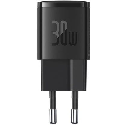 Nätverksladdare Baseus Cube Pro, 30W, 3A, 1 x USB-C, Svart CCXF000301