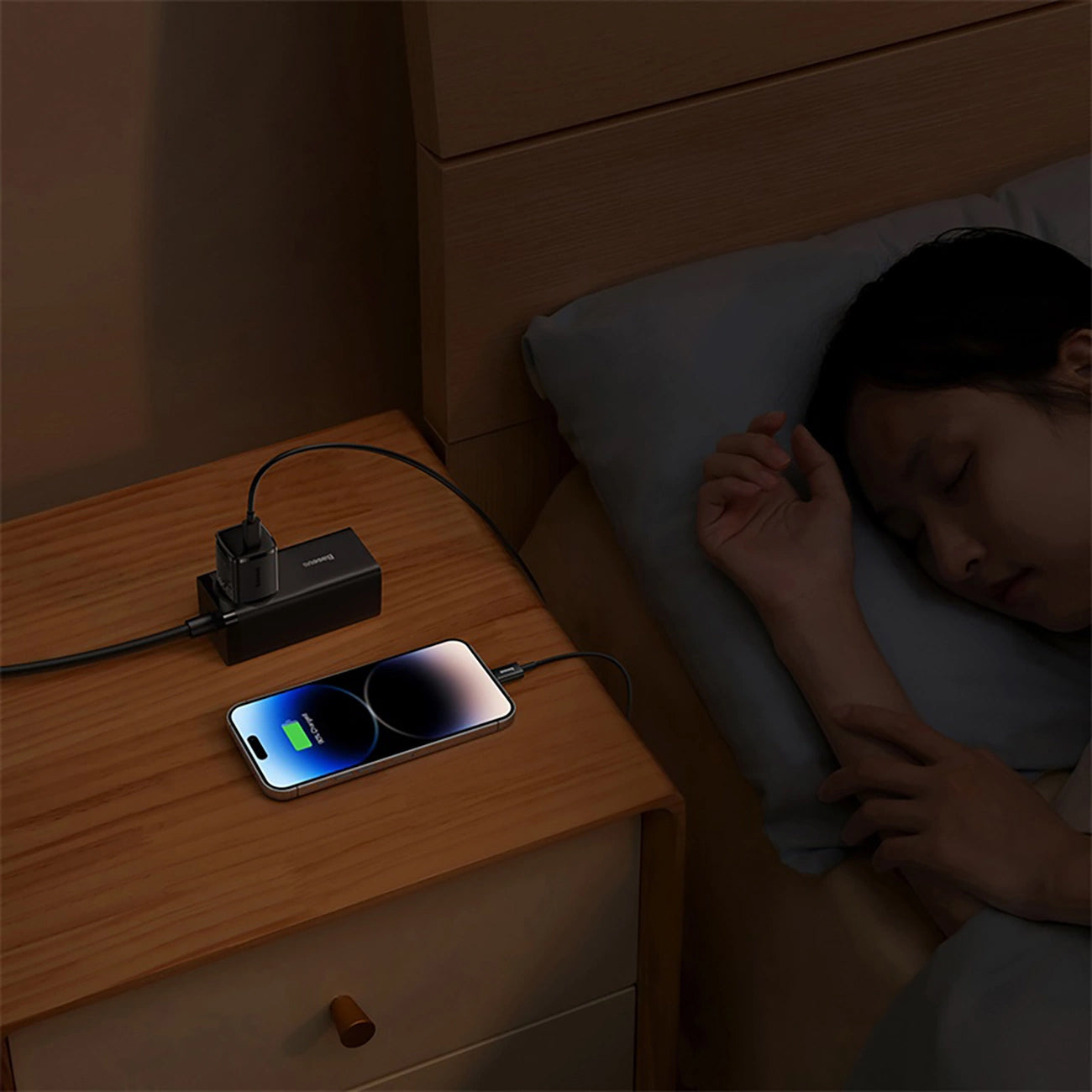 Nätverksladdare Baseus Cube Pro, 30W, 3A, 1 x USB-C, Svart CCXF000301
