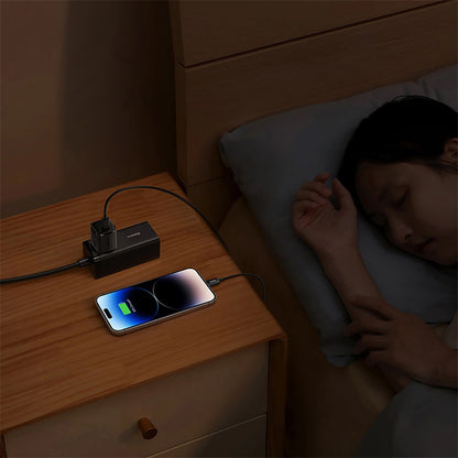 Nätverksladdare Baseus Cube Pro, 30W, 3A, 1 x USB-C, Svart CCXF000301