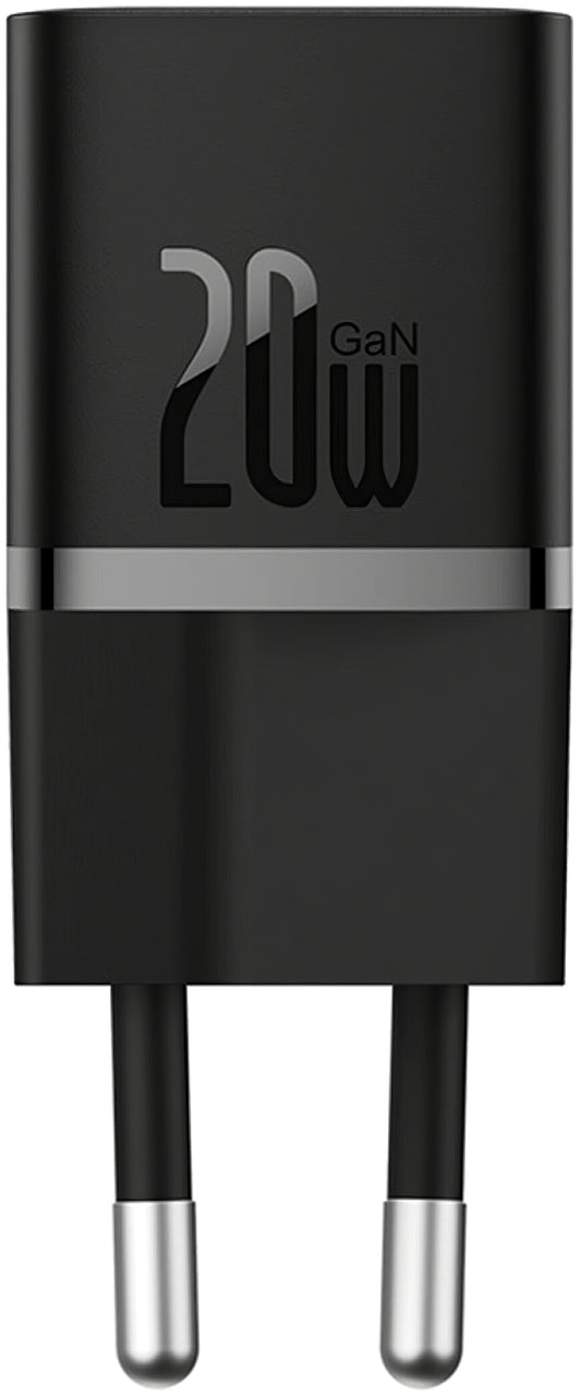 Nätverksladdare Baseus GaN5 Mini, 20W, 3A, 1 x USB-C, Svart CCGN05010101 