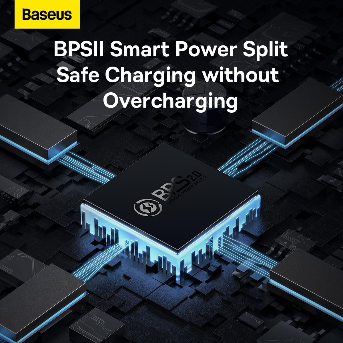 Nätverksladdare Baseus GaN5 Pro, 65W, 3.25A, 1 x USB-A - 2 x USB-C, Vit CCGP120202