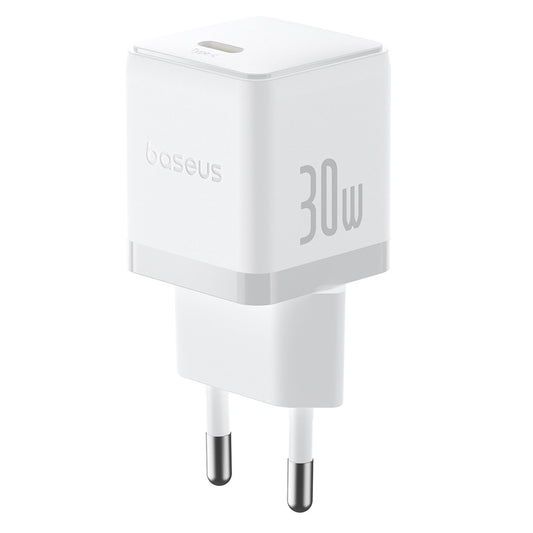 Baseus Palm Nätverksladdare, 30W, 3A, 1 x USB-C, Vit P10111605213-00