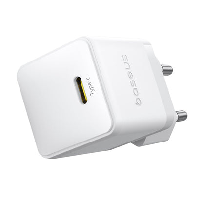 Baseus Palm Nätverksladdare, 20W, 3A, 1 x USB-C, Vit P10111602213-00