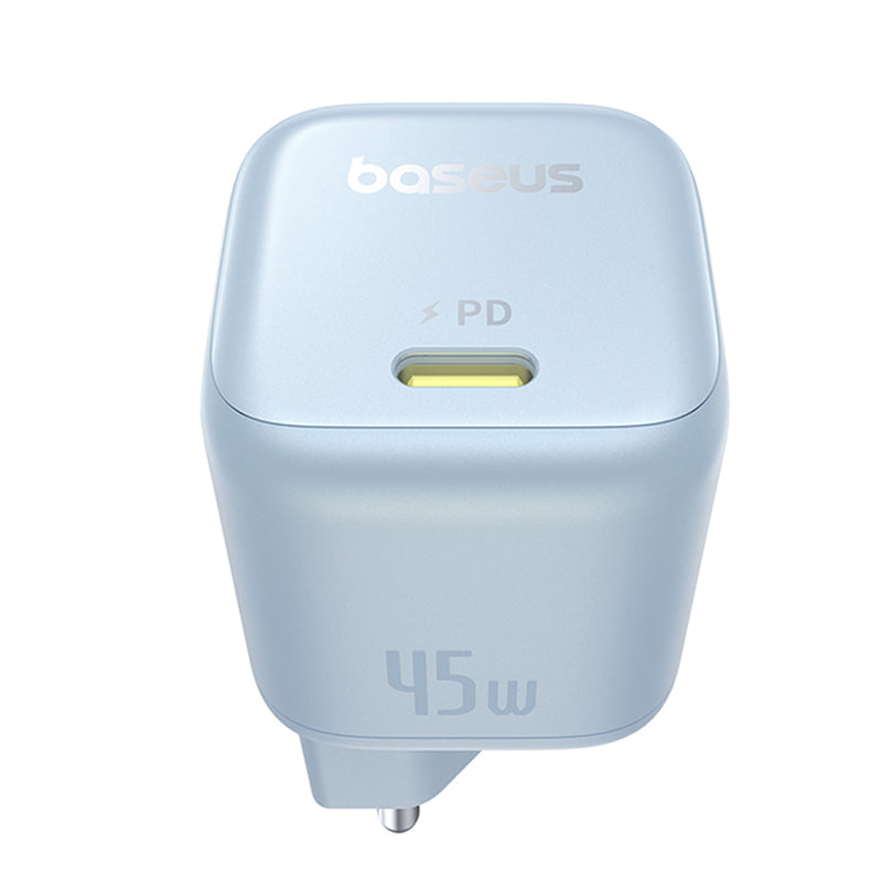 Baseus PicoGo nätverksladdare, 45W, 3A, 1 x USB-C, Blå P10176800313-00