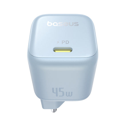 Baseus PicoGo nätverksladdare, 45W, 3A, 1 x USB-C, Blå P10176800313-00