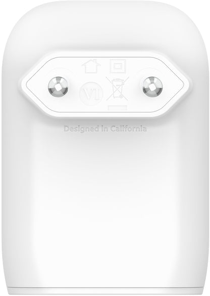 Belkin BoostCharge Dual Nätadapter, 37W, 3A, 1 x USB-A - x USB-C, Vit WCB007vfWH