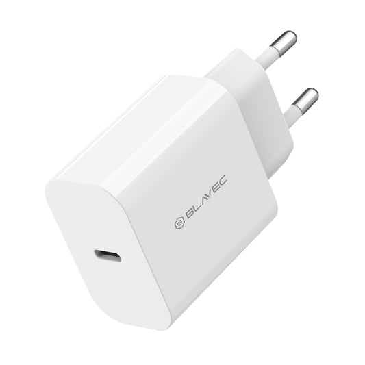 Nätadapter Blavec BC-7, 45W, 3A, 1 x USB-C, Vit