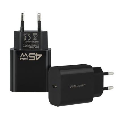 Nätverksladdare Blavec BC-7, 45W, 3A, 1 x USB-C, Svart