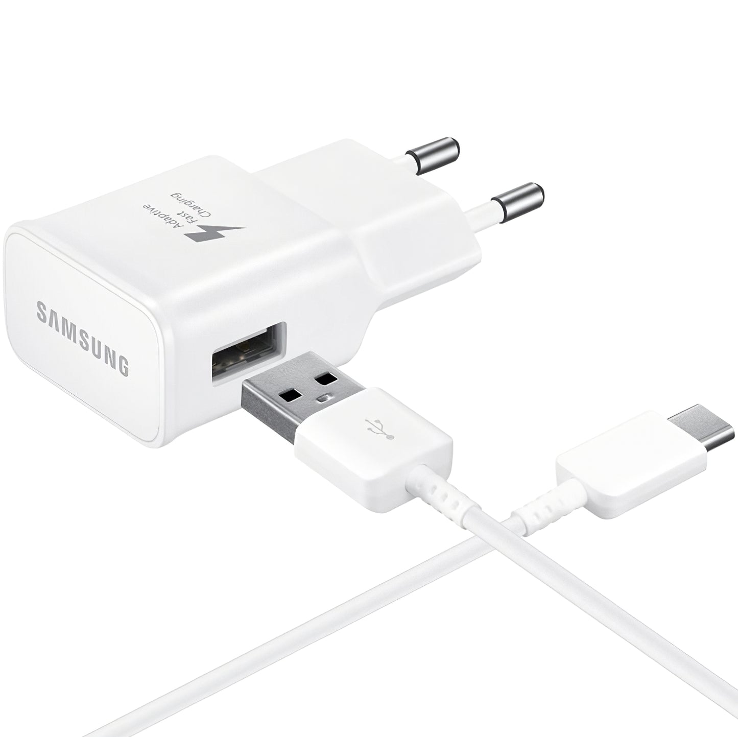 Samsung EP-TA200W + DG970BWE, 15W, 2A, 1 x USB-A, Vit GP-PTU020SOBWWQ