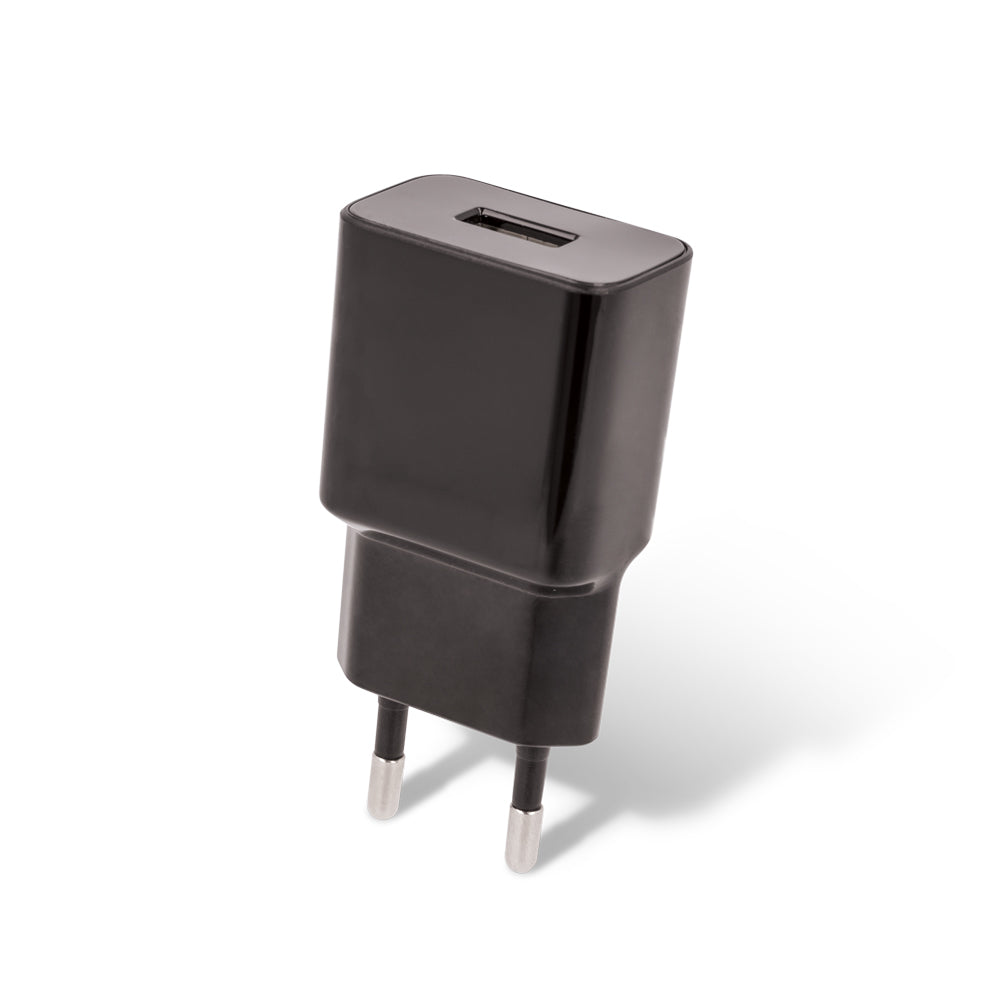 Nätverksladdare med microUSB-kabel MaXlife MXTC-01, 10.5W, 2.1A, 1 x USB-A, Svart
