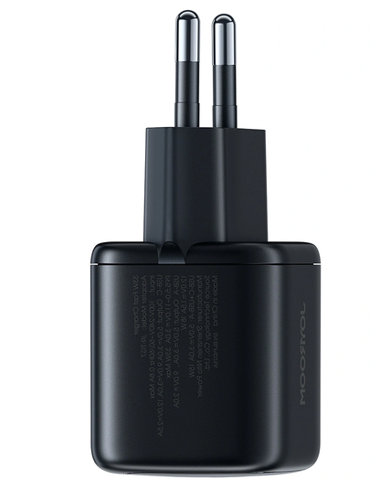 Nätadapter med USB-C-kabel Joyroom JR-TG7, 33W, 3A, 1 x USB-A - 1 x USB-C, Svart
