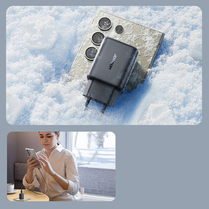 Nätverksladdare med USB-C-kabel Joyroom JR-TCF23, 25W, 3A, 1 x USB-C, Svart