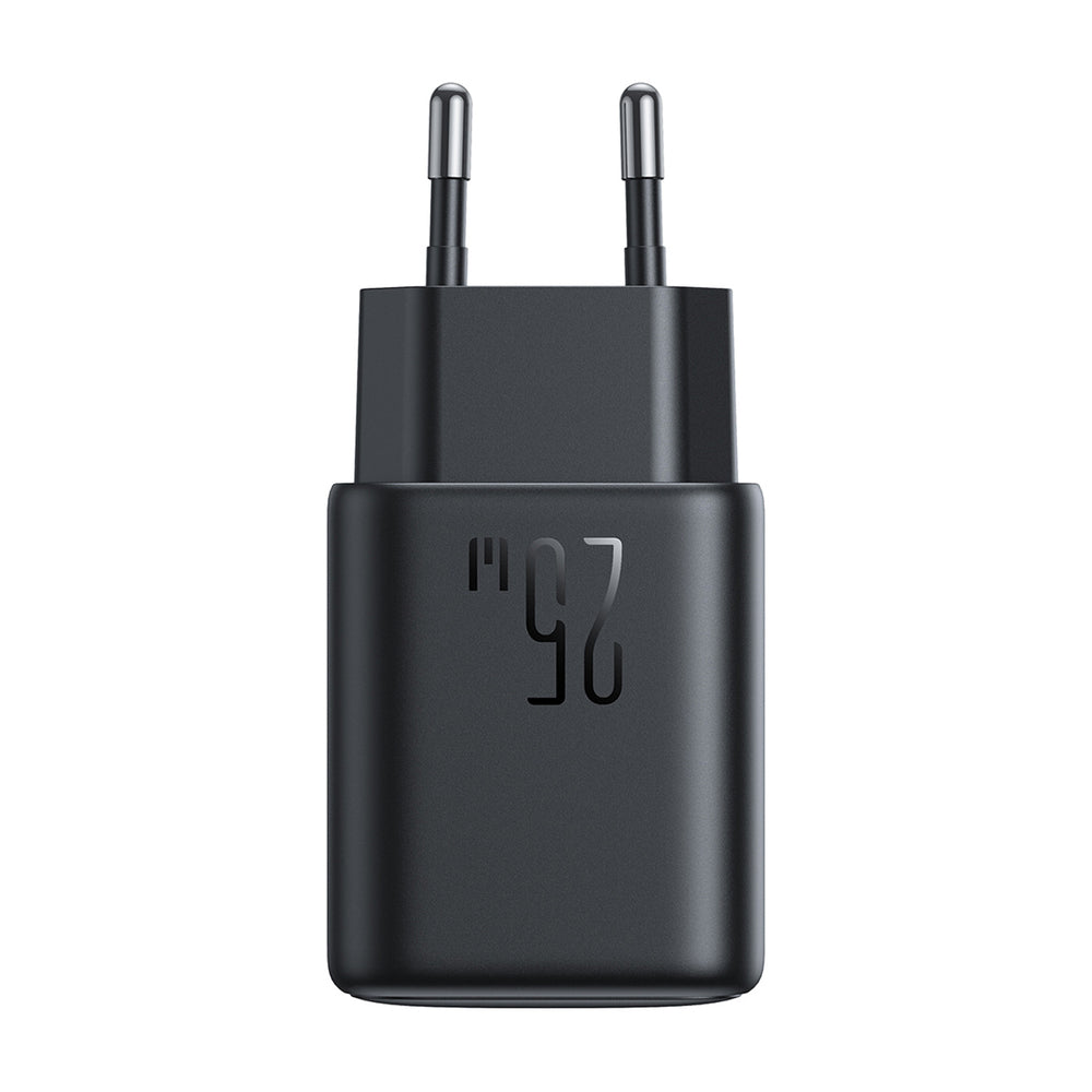 Nätverksladdare med USB-C-kabel Joyroom JR-TCF23, 25W, 3A, 1 x USB-C, Svart