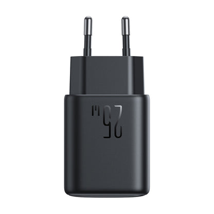 Nätverksladdare med USB-C-kabel Joyroom JR-TCF23, 25W, 3A, 1 x USB-C, Svart