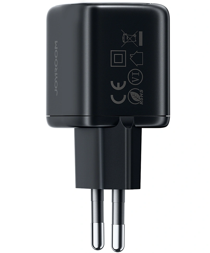 Nätadapter med USB-C-kabel Joyroom JR-TG7, 33W, 3A, 1 x USB-A - 1 x USB-C, Svart