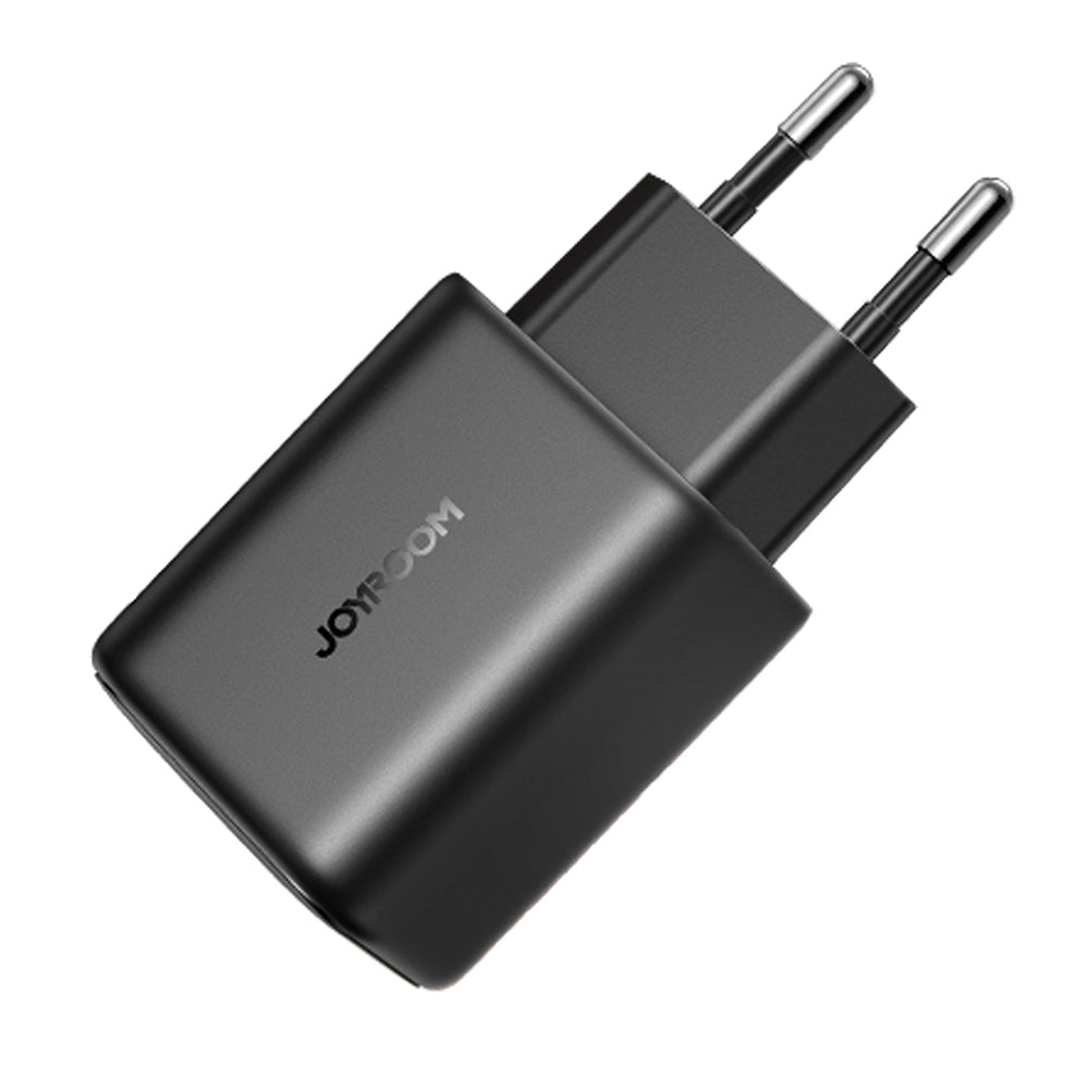 Nätverksladdare med USB-C-kabel Joyroom JR-TCF23, 25W, 3A, 1 x USB-C, Svart
