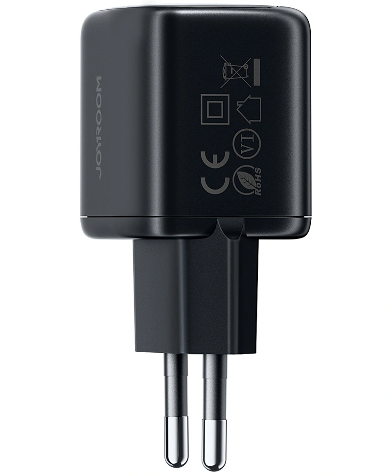 Nätverksladdare med Lightning-kabel Joyroom JR-TG7, 33W, 3A, 1 x USB-A - 1 x USB-C, Svart