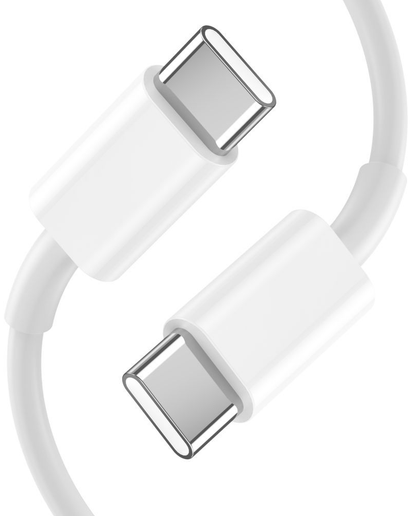 Nätadapter med USB-C-kabel Tech-Protect NCA20, 20W, 3A, 1 x USB-A - 1 x USB-C, Vit