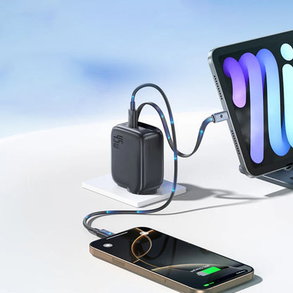 Nätverksladdare med USB-C-kabel Baseus EnerCore CJ11, 45W, 3A, 1 x USB-C, Svart Z0004800