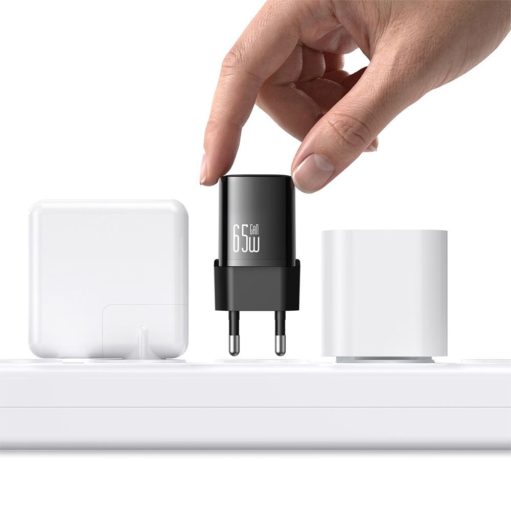 Nätadapter med USB-C-kabel Mcdodo Nano CH-8262, 65W, 3,25A, 1 x USB-C, Svart