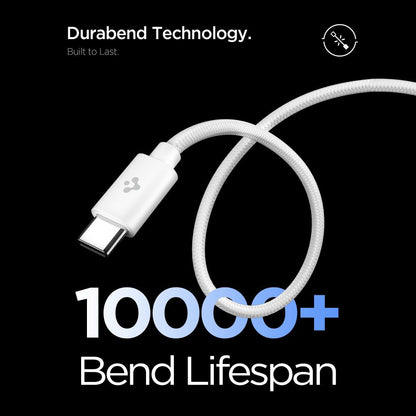 Nätverksladdare med USB-C-kabel Spigen EE451EU Essential, 45W, 3A, 1 x USB-C, Vit ACH09473