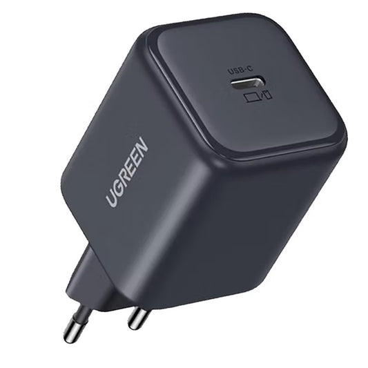 Nätadapter med USB-C-kabel UGREEN X524 (65054), 45W, 3A, 1 x USB-C, Svart