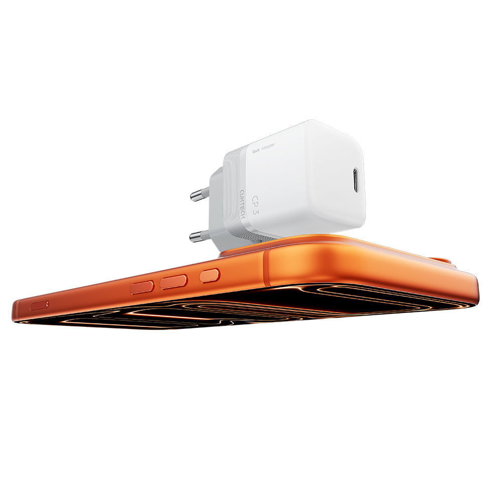 Nätadapter Cuktech, 40W, 3A, 1 x USB-C, Vit CKAC301SEUWH