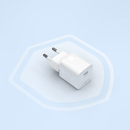 Nätverksladdare Fixed Mini2, 30W, 3A, 1 x USB-C, Vit