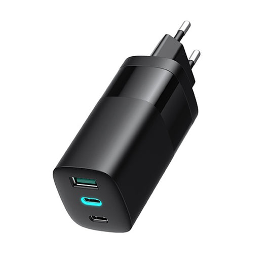 Nätverksladdare HAVIT UC10, 65W, 3A, 1 x USB-A - 2 x USB-C, Svart