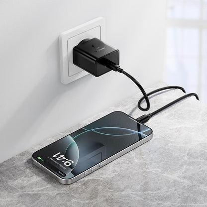 Nätadapter HOCO N77, 45W, 3A, 1 x USB-C, Svart