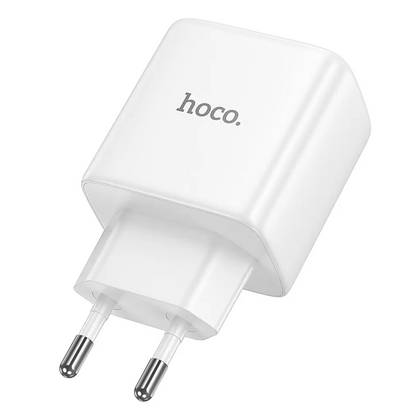 Nätadapter HOCO N83, 40W, 3A, 1 x USB-C, Vit