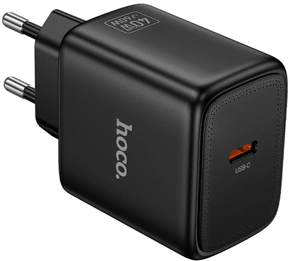 Nätadapter HOCO N83, 40W, 3A, 1 x USB-C, Svart