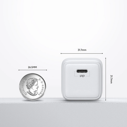 Nätadapter Joyroom L-P251, 25W, 3A, 1 x USB-C, Vit