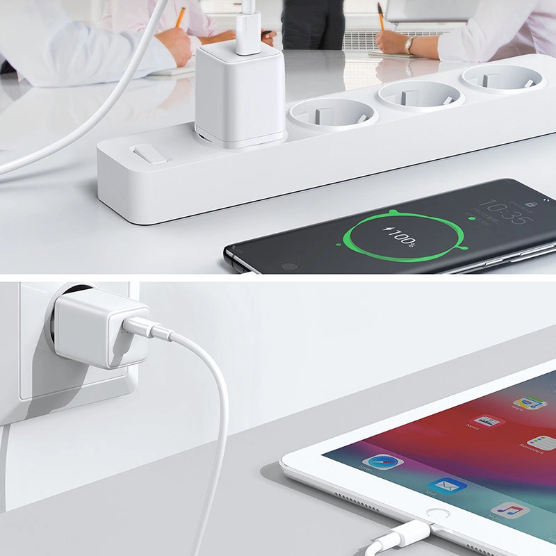 Nätadapter Joyroom L-P251, 25W, 3A, 1 x USB-C, Vit