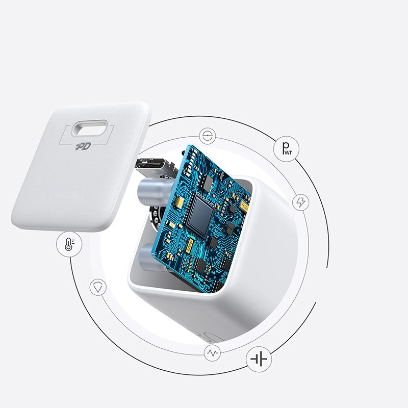 Nätadapter Joyroom L-P251, 25W, 3A, 1 x USB-C, Vit