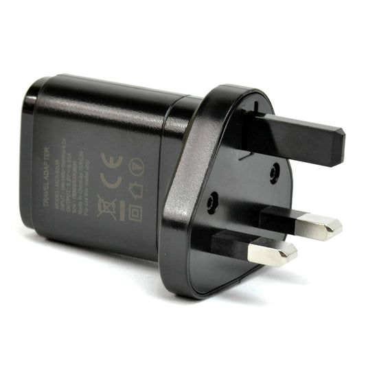 Nätadapter LG UK, 4,25W, 0,85A, 1 x USB-A, Svart MCS-02UR