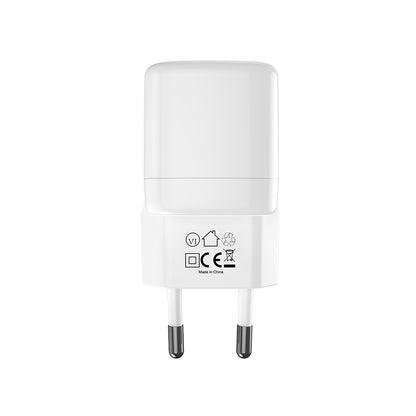 Nätverksladdare Lito LC11, 30W, 3A, 1 x USB-C, Vit