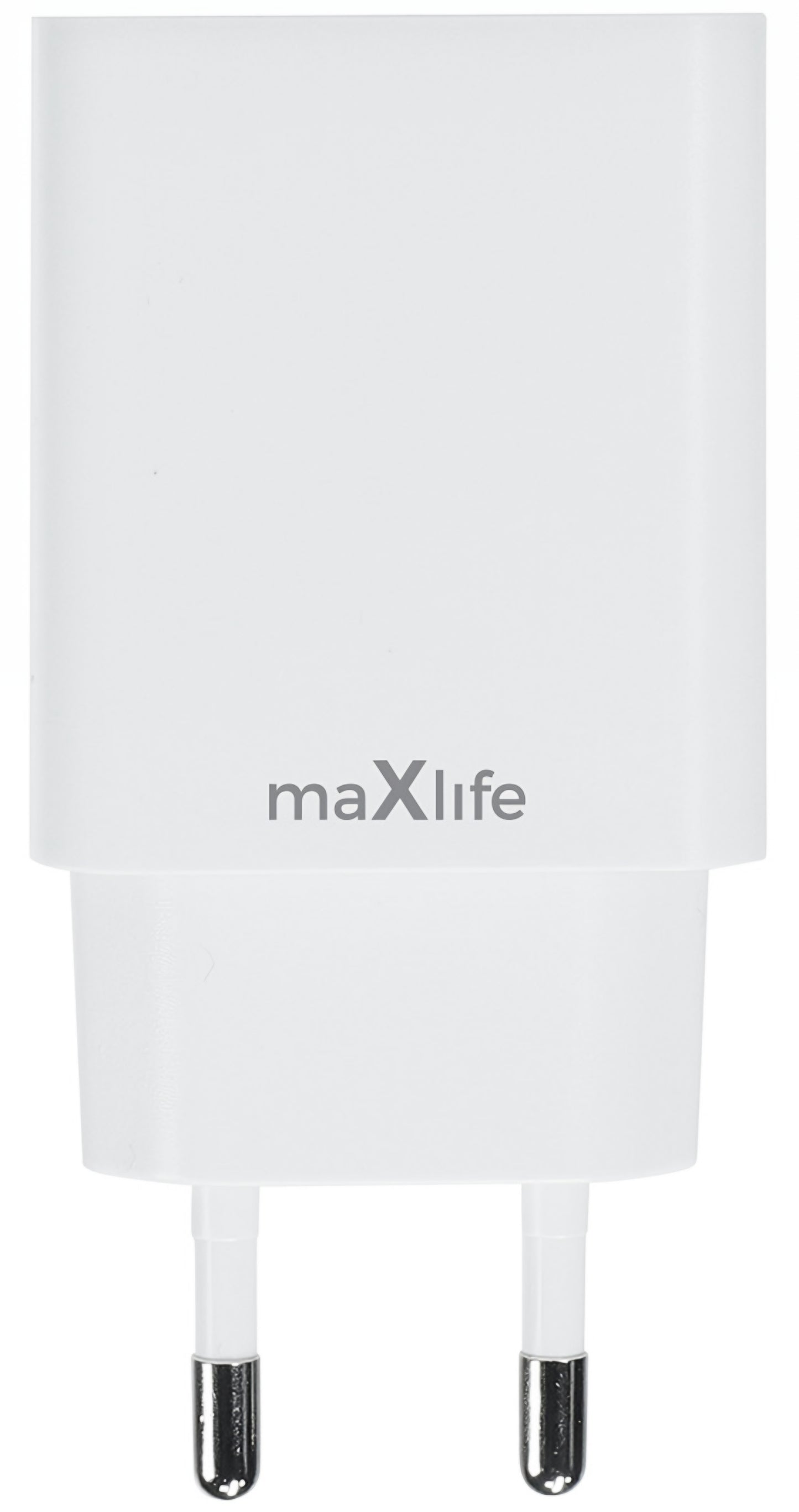 Nätverksladdare MaXlife MXTC-13-20AC, 20W, 3A, 1 x USB-A - 1 x USB-C, Vit