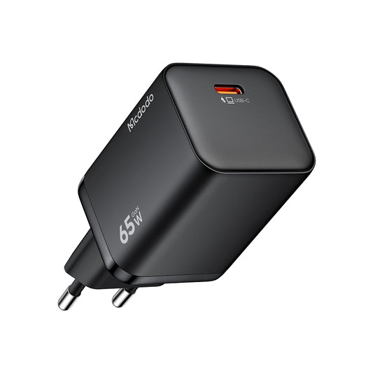 McDodo CH-0850 Ultimate Mini nätadapter, 65W, 3,25A, 1 x USB-C, svart