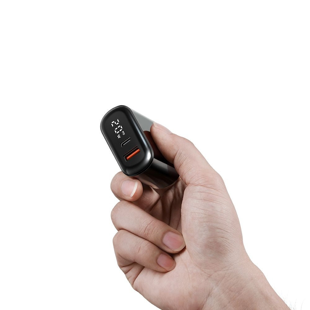 McDodo CH-7170 Chocolate Display Nätverksladdare, 20W, 3A, 1 x USB-A - 1 x USB-C, Svart