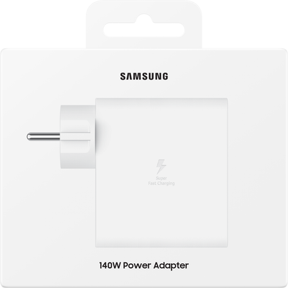 Samsung nätadapter, 140W, 5A, 1 x USB-C, vit EP-TB410NWEGWW