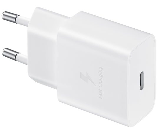 Samsung Nätverksladdare, 15W, 2A, 1 x USB-C, Vit GP-PTU023DYAWQ