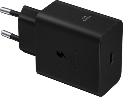 Samsung Nätverksladdare, 60W, 3A, 1 x USB-C, Svart EP-T6010NBEGWW