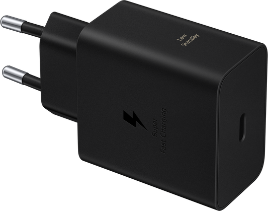 Samsung Nätverksladdare, 60W, 3A, 1 x USB-C, Svart EP-T6010NBEGWW