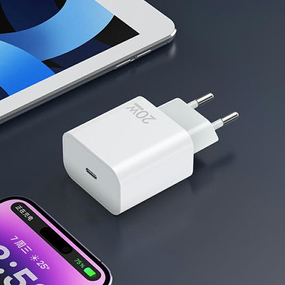 Nätverksladdare Sendem OG73, 20W, 3A, 1 x USB-C, Vit
