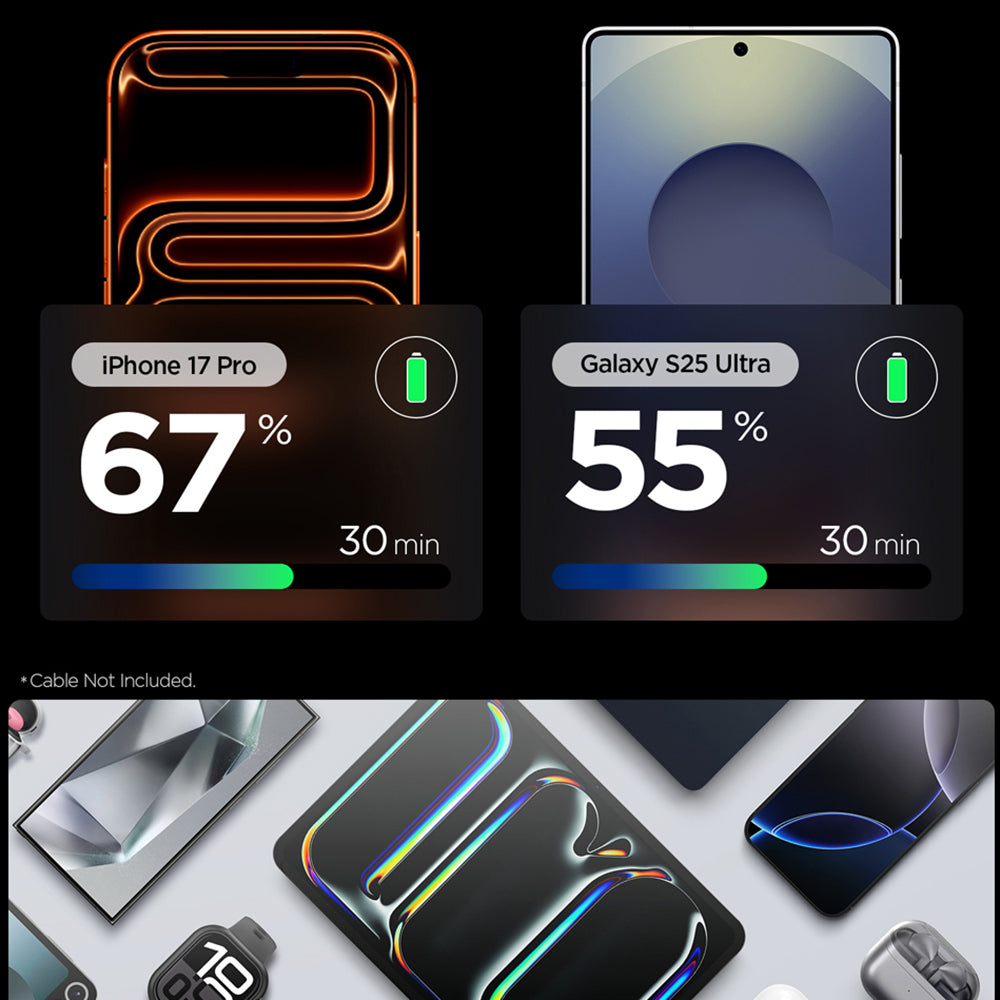 Spigen EE301EU Essential Nätverksladdare, 30W, 3A, 1 x USB-C, Vit KF2363556