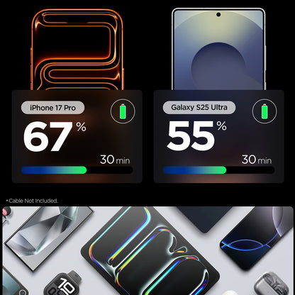 Spigen EE301EU Essential Nätverksladdare, 30W, 3A, 1 x USB-C, Vit KF2363556