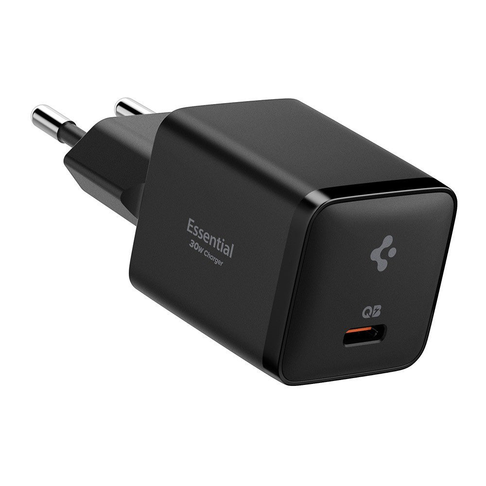 Nätadapter Spigen EE301EU Essential, 30W, 3A, 1 x USB-C, Svart ACH09493